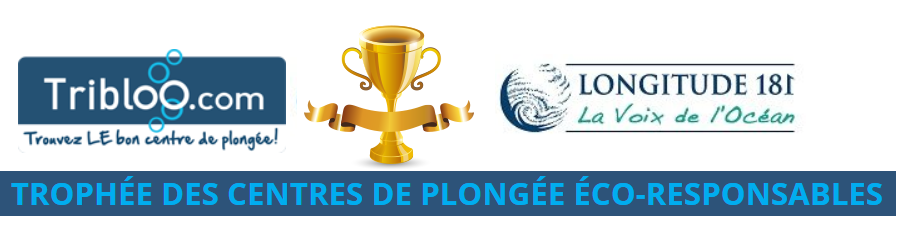 SCUBAQUA reçoit le trophée 2016 du centre écoresponsable