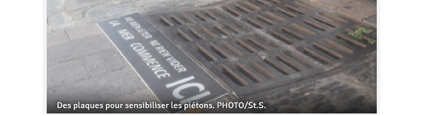 Ne rien jeter, ne rien vider, la mer commence ici…