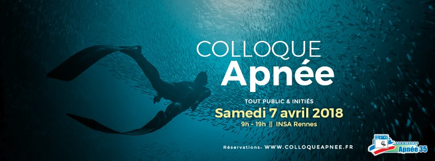 Longitude 181 au Colloque Apnée de Rennes le 7 avril