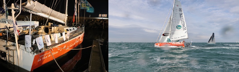 Abandon du bateau LA VOIX de l’OCEAN dans la Route du Rhum