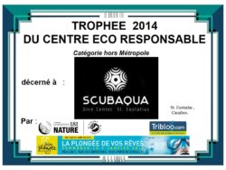 trophéee  hors metropole scubaqua