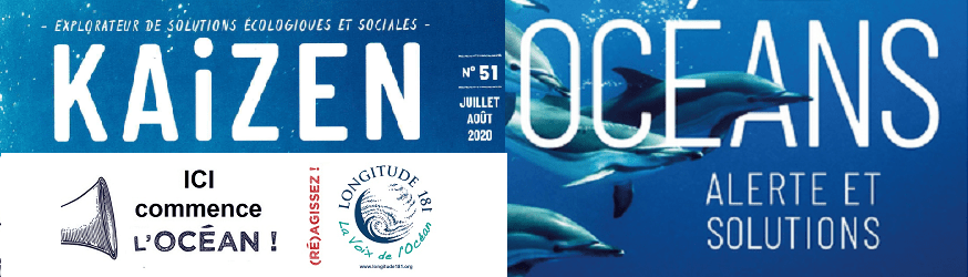 Sauvons l’Océan avec le magazine KAIZEN de Juillet-Aout  2020 !