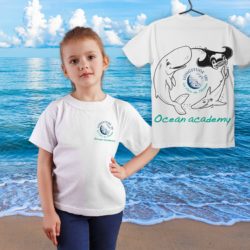 MESit Longitude  T shirt enfant ocean academy fille