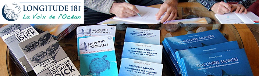 Nouveauté boutique : votre livre dédicacé par François Sarano !