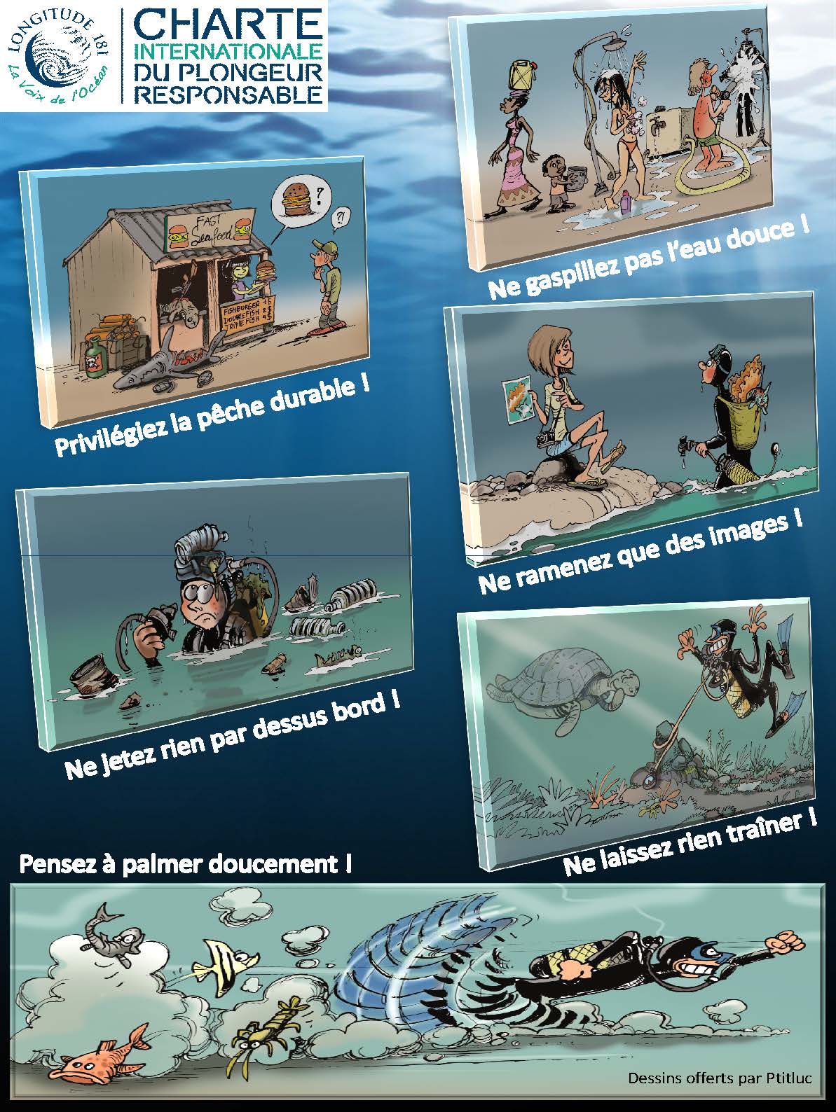 Charte internationale du plongeur responsable