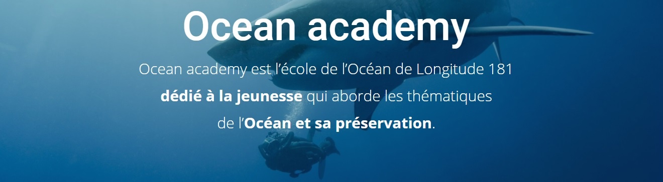 Un tout nouveau site entièrement dédié à Ocean academy