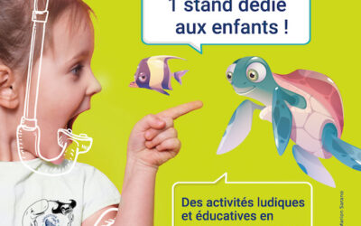 Nouveauté : Ocean Academy, un stand enfants au Salon de la plongée