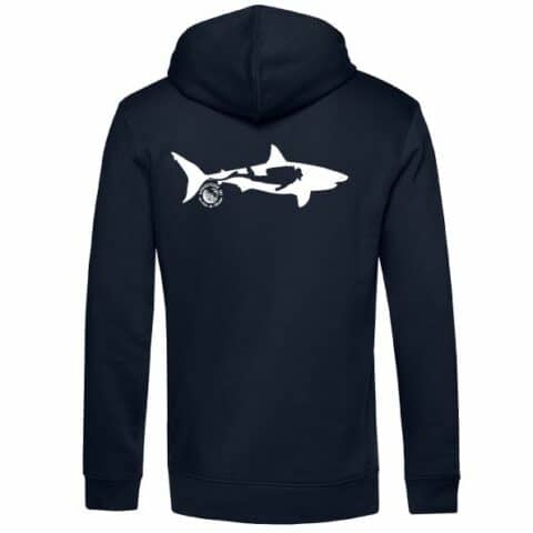 Sweat-shirt homme requin Respect et Bienveillance Longitude 181