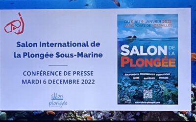 Longitude 181 à la conférence de Presse du Salon de la plongée 2023 !