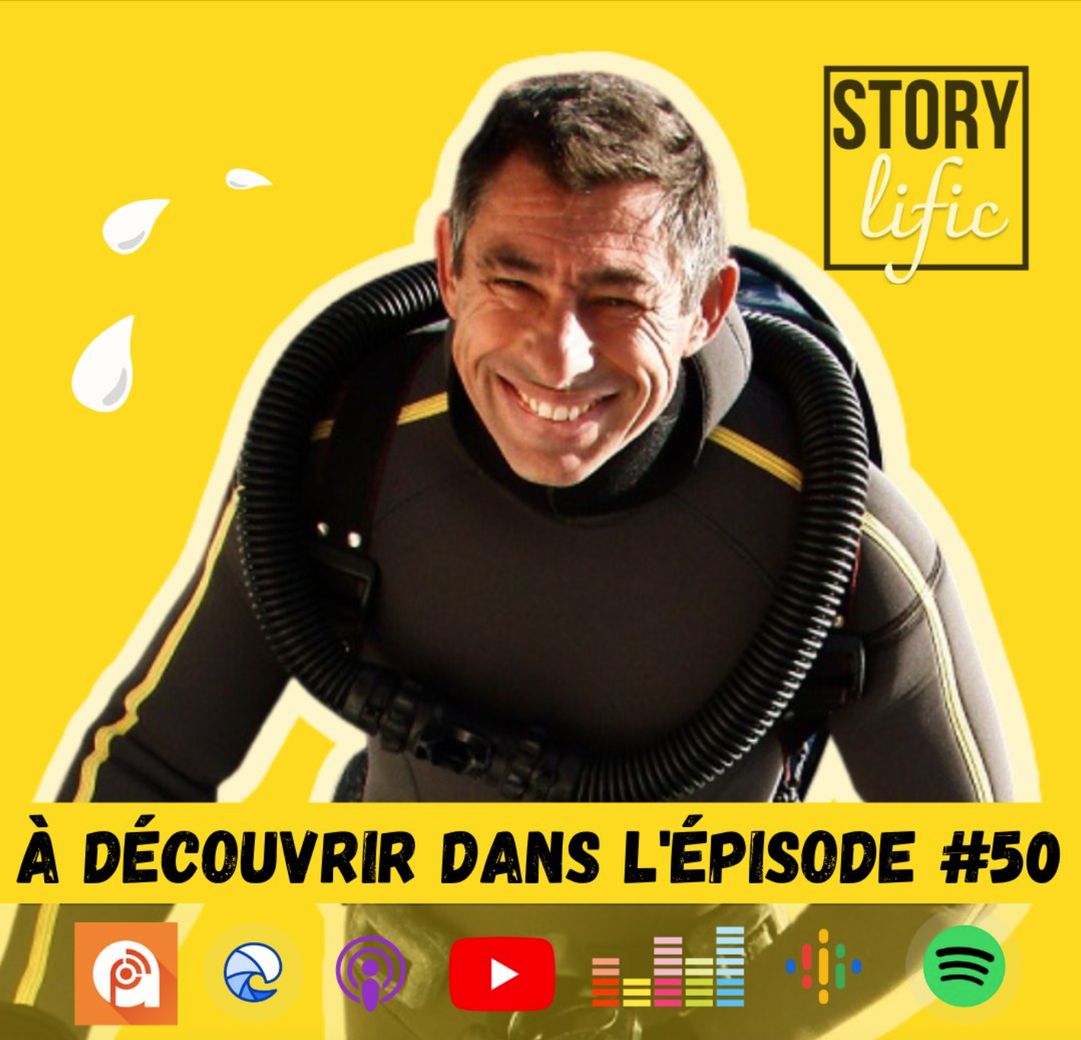 A l'occasion du Podcasthon, François Sarano a été l'invité du podcast Storylific