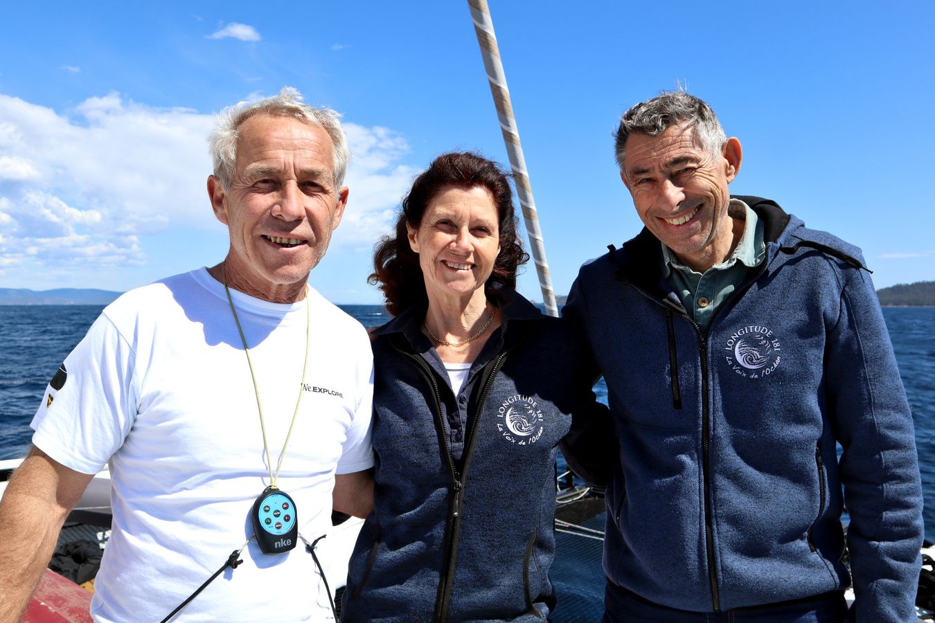 Roland JOURDAIN, Véronique et François Sarrano