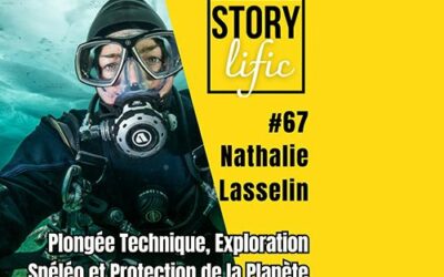 Nathalie Lasselin : plongée exploration spéléo et protection de la planète