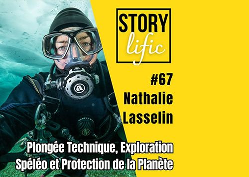 Nathalie Lasselin : plongée exploration spéléo et protection de la planète