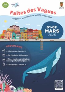 Faites des vagues, Festival pour la protection de l’océan du 1 au 9 mars 2025