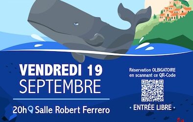 Conférence cachalots au départ de la mission Whale Way 6 en Méditerranée