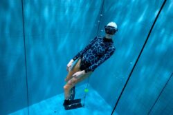 Apnée et engagement, un instant de concentration pour la défense des océans avec Longitude 181