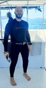 Portrait d'Arnaud, engagé pour l’Océan avec Longitude 181