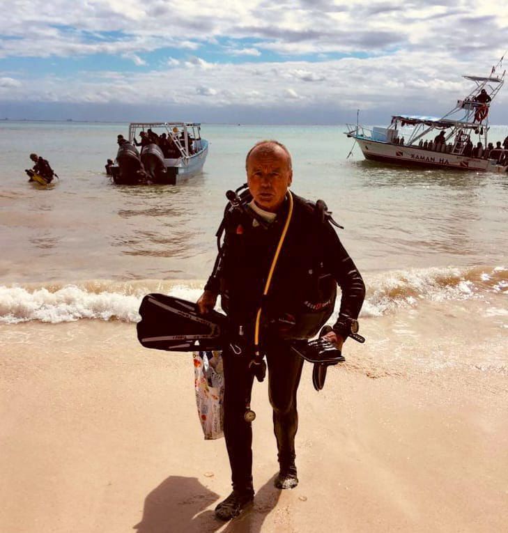 Jean-Paul, plongeur passionné, bénévole actif de Longitude 181 Jean-Paul, plongeur passionné, bénévole actif de Longitude 181